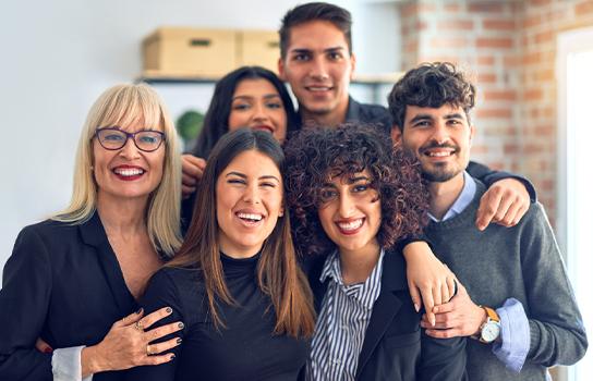 Employees in an Office