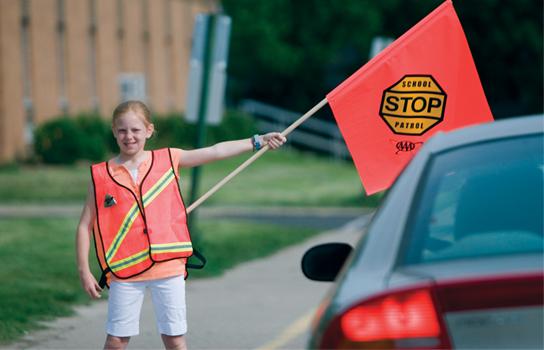 School Safety Patrol in Minneapolis Hennepin County Minnesota