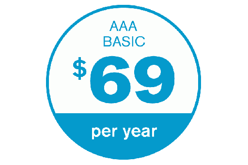 AAA (Triple A) Minneapolis Basic Membership is $69 per year plus $10 enrollment fee