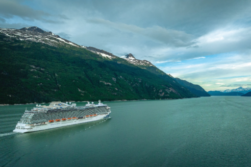 Princess Cruise Line Ship Skagway Alaska