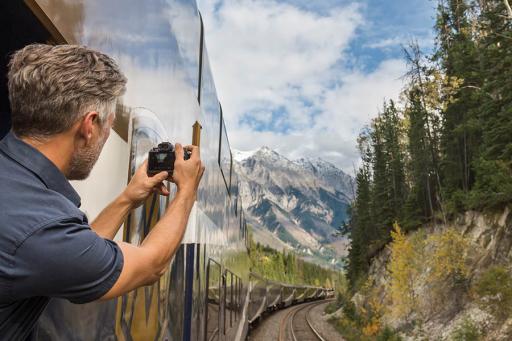 Train Tourist in Canada