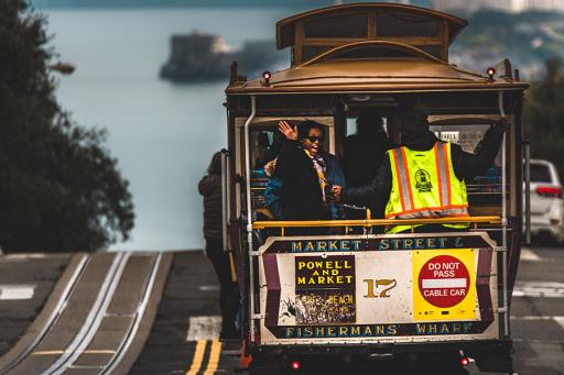Trolley Car Ride in San Francisco
