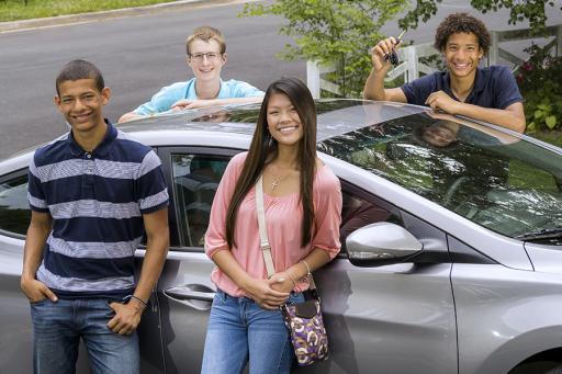 Teen Drivers Ed Students