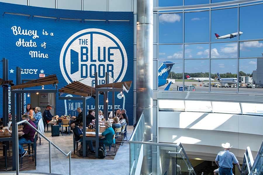 Blue Door Pub at Minneapolis-St Paul International Airport