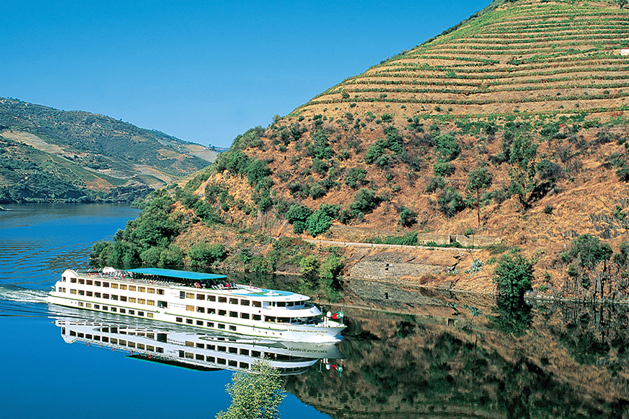 River Cruise Boat on the Douro in Portugal